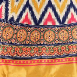 Kaizen TEXO FAB Printed Semi-Stitched Lehenga & Unstitched Blouse With Dupatta image 3