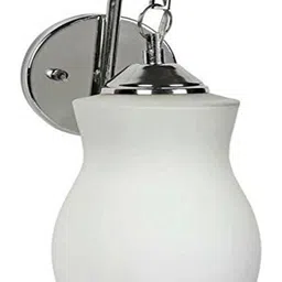 1ST TIME White & White Metal Contemporary Abstract Shaped Shaped Wall Lamp image 4