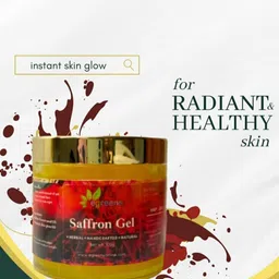 E-GREENS AAURA- glow naturally Saffron Face Gel For Dark Spots - 100 g image 3