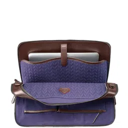 Lapis Bard Men Textured Leather Laptop Bag image 2