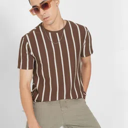 People Men Monochrome Pockets Slim Fit T-shirt-picture-33