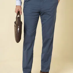Allen Solly Sport Men Striped Slim Fit Trousers-image-55