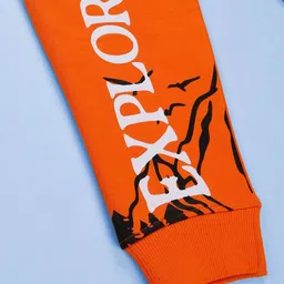 KiddoPanti Boys Printed Mid-Rise Joggers image 4