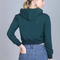 7 ISLANDS Women Printed Hooded Sweatshirt image 2