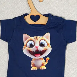 CRAZE N STITCH Boys Multi Cotton Solid Tshirts image 3