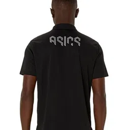 ASICS Men Typography Printed Polo Collar T-shirt-picture-11