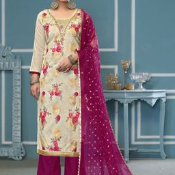 MANVAA Embroidered Viscose Rayon Unstitched Dress Material-picture-25