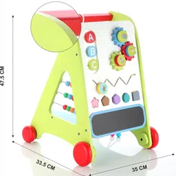 333mart Musical Activity Walker With Parent Rod image 4