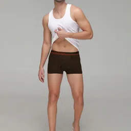 AMUL COMFY Pack of 3 Cotton Solid Trunk image 5