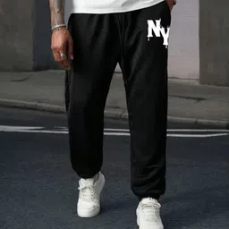 FLYNOFF Men Relaxed Loose Fit Easy Wash Joggers Track Pant-picture-11