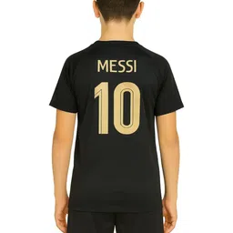 dostitch Boys Leonardo Messi 10 Football Jersey image 2