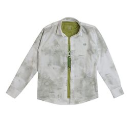 CAVIO Boys Spread Collar Roll-Up Sleeves Printed Casual Shirt-picture-14