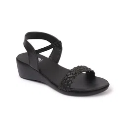 Be Found Women Textured Wedge Heels Sandals image 2