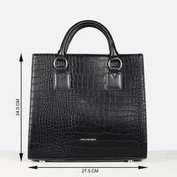 Van Heusen Woman Animal Textured PU Structured Handheld Bag image 2