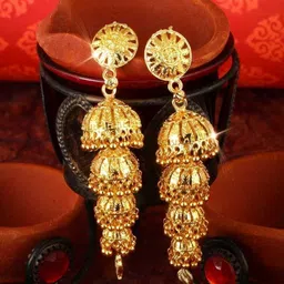 VIVASTRI Women Gold-Plated Alloy Earrings-picture-35