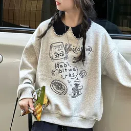 LULU & SKY Girls Printed Sweatshirt image 3