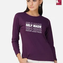 Metronaut Women 2 Printed Bio Finish Applique T-shirt-image-12