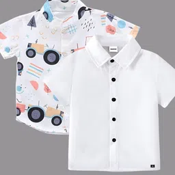 BAESD Boys Classic Opaque Formal Shirt-image-50