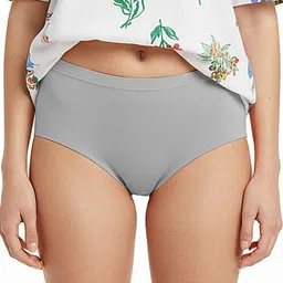 FiveFlag Women Pack Of 6 Combed Cotton Mid-Rise Hipster Briefs image 2