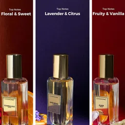 chokore CHOKORECHOKORE Women Set Of 3 Elixir, Scandalous, & Date Night Eau de Parfum - 15 ml Each image 2