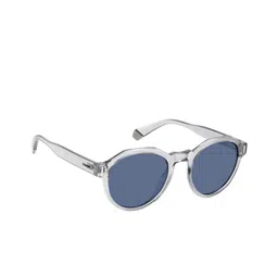 Polaroid Unisex Full Rim Round Sunglasses With UV Protected Lens 206368KB752C3-image-1