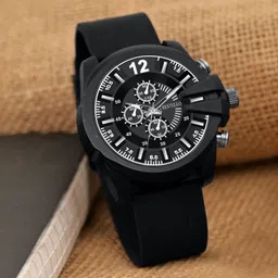 CRESTELLO Men Dial & Straps Analogue Watch CR-DSL042-BLACK-picture-37