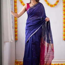 Mitera Woven Design Zari Banarasi Saree-picture-33