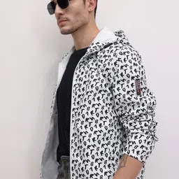 The Roadster Life Co. Typography Printed Hooded Bomber Jacket-image-72