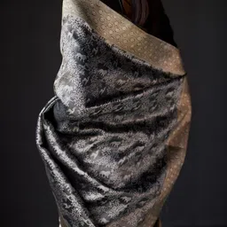 CaniBani Women Grey Sarees image 2