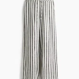 H&M Linen-Blend Drawstring Trousers image 3