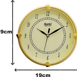 ajanta Analog 19 cm X 19 cm Wall Clock image 4
