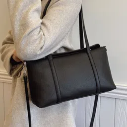 KPOP PU Structured Shoulder Bag image 4