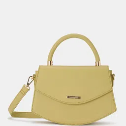 Forever Glam by Pantaloons Women PU Textured Shoulder Handbags image 1