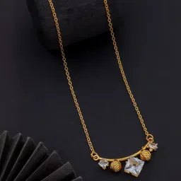 SZN Brass Gold-Plated Necklace image 5