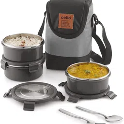 cello MF Freshco Plus 3 Containers Lunch Box image 1