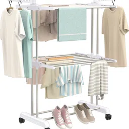 synergy Steel Floor Cloth Dryer Stand 2 Tier (SY-CS21-L2)-picture-11