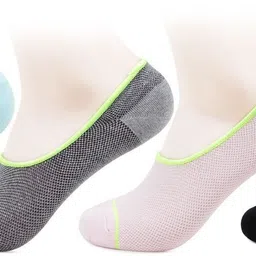 bonjour Women Solid, Self Design Peds/Footie/No-Show image 3