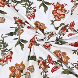 happykraft Cotton 6 Seater Printed Table Cover image 3