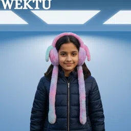 wektu Soft Plush Winter Earmuff/Rabbit Ear/Moving Ear/1PC/45 Ear Muff-picture-27