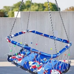 kids town Baby Sleeping Jhula 0-1 Years Swing for Kids Baby Handmade Hanging Jhula Swings Swings image 2