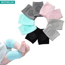 sbts Breathable Comfortable Knee Cap for Kids_961 RANDOM COLOUR Baby Knee Pads-picture-36