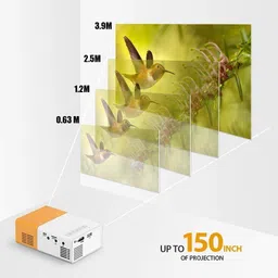 IMMUTABLE Mini Home Projector, Full HD Supported Movie Projector OL27 Projector Screen (Width 115.5 cm x 44.5 cm Height)-picture-26