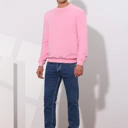 timyka Men Full Sleeve Solid Sweatshirt image 3