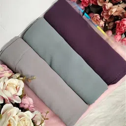 habibisfashion Solid Chiffon Women Multicolor Faux Turtleneck Neck Cover, Scarf, Bluetooth Scarf, Fancy Scarf, Stole-picture-15