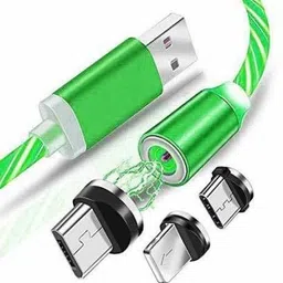 IMMUTABLE Magnetic Charging Cable 1 m 37 |TYPE C CHARGING DATA CABLE|LED CARGING DATA Cable image 2