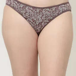 Floret Women Pack Of 3 Assorted Cotton Bikini Briefs image 5