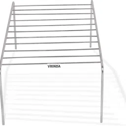 vrinda Utensil Kitchen Rack Cabinets Stand Countertop Organizer PACK OF 2 Steel image 3