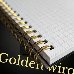 tortuga A5 Black Square grid Notebook Golden wiro , 60 Sheets/120 Pages, 100gsm Paper, A5 Notebook SQUARE GIRD 100 Pages image 4