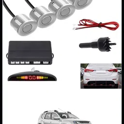 peeps store Car Premium 4 Silver Reverse Parking Sensor-AP25A167 Car Premium 4 Silver Reverse Parking Sensor-AP25A167 Parking Sensor-picture-22
