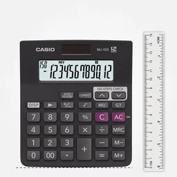 casio MJ-12D-BK Desktop BasicCalculator image 3